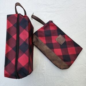 Maurices Cosmetic Travel Pouches, set of 2